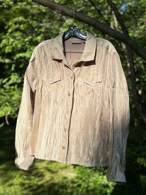 Women's Gold Shimmer Blouse